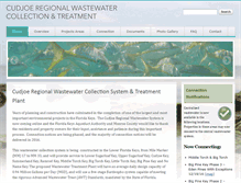 Tablet Screenshot of cudjoewastewater.com